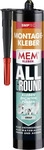 MEM Montagekleber Allground 3 in 1, f&uuml;r au&szlig;en 430g, Kleb- & Dichtstoff, flexibel,