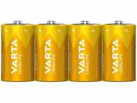 Varta Longlife D Mono LR20 4120 1.5 V Batterien, 4 Stück