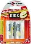 Ansmann Akku Premium, 1,2 V, 4500 mAh, C, NiMH, 2 St&uuml;ck