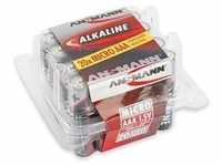 Ansmann Batterien Alkaline Red, AAA, Micro, R3, LR03, 20 Stück
