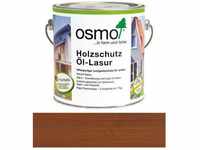 Osmo Holzlasur Holzschutz Öl-Lasur, 2,5l, außen, ölbasiert, 708 teak, Grundpreis: