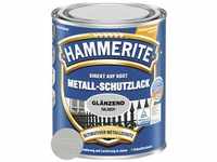 Hammerite Rostschutzfarbe Metall-Schutzlack, 3in1, silber, glänzend, 0,75l,