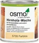 Osmo Hirnholzversiegelung Hirnholz-Wachs, farblos 5735, seidenmatt, 375ml,