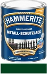 Hammerite Rostschutzfarbe Metall-Schutzlack, 3in1, dunkelgr&uuml;n, gl&auml;nzend, 2,5l,