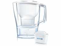 Brita Wasserfilter Aluna Cool weiß, 2,4 Liter, Tischwasserfilter, inkl. 1...