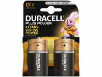 Duracell Plus Power D Mono MN1300 LR20 Batterien, 2 Stück