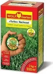 Wolf-Garten Rasensamen LR 100 Turbo-Nachsaat, 2kg f&uuml;r bis zu 100m&sup2;, Reparatur,