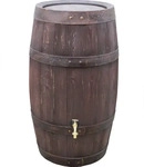 Prosperplast Regentonne Arves Barrique, 250 Liter, 60 x 60 x 105cm (B/T/H), braun