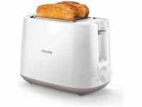 Philips Toaster Daily Collection HD2581/00, 2 Scheiben, 830 Watt, Kunststoffgehäuse,