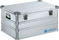 Zarges Alubox K470 Universalkiste 40565, 157 Liter, mit Deckel und Stapelecken,...