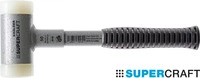 HALDER Schonhammer SUPERCRAFT, 3377.040, Kopf-&Oslash; 40mm, 2 Nyloneins&auml;tze, mit