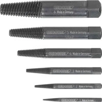 GEDORE Schraubenausdreher 8551-66, f&uuml;r 3-15 mm Schrauben, 6-teilig