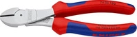Knipex Seitenschneider 74 05 180, Kraft-Seitenschneider, 180 mm, verchromt,