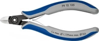 Knipex Seitenschneider 79 12 125, Pr&auml;zisions-Elektronik, 125 mm, poliert,