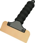 APA Eiskratzer 37515 Polar Soft, schwarz, 12 x 14 cm, mit Bronzeklinge