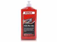 Sonax Autopolitur Polish und Wax Color, rot, 02964000, 500 ml, Grundpreis: &euro;