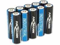 Ansmann Batterien Industrial Lithium, AA, Mignon, R6, FR6, 1,5 V, 10 Stück