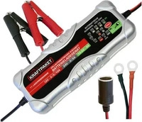 Dino-Kraftpaket Autobatterie-Ladeger&auml;t 136302, 12 V / 24 V, 2 A bis 10 A, mit