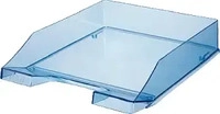 Han Briefablage 1026-x-26, Klassik transparent, A4, blau transparent, stapelbar,