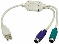 LogiLink USB-Adapter AU0004, 2x PS2 auf USB