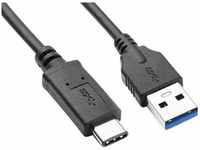 Goobay USB-Kabel 67999, USB 3.0, 0,5 m, Anschlusskabel, A Stecker / C Stecker
