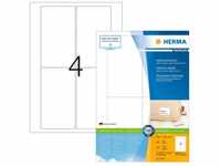 Herma Premium 4472 Etiketten weiß 78.7 x139.7mm, 400 Stück