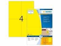 Herma Special 4396 Etiketten gelb 105 x 148mm, 400 Stück