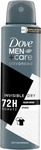 Dove Antitranspirant Men+Care Advanced Invisible Dry, 72h Schutz, f&uuml;r Herren, ohne