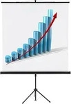 Franken Beamer-Leinwand X-tra!Line LWST215, 84 Zoll, 150 x 150 cm, Format 1:1,