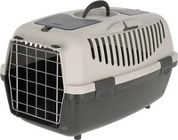 Kerbl Tiertransportbox Gulliver 2, aus Kunststoff, 55 x 36 x 35cm, grau, Tiere bis