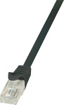 LogiLink Netzwerkkabel EconLine, CP1063U, schwarz, Cat 5e, 100 MHz, 1 Gbit/s, U/UTP,