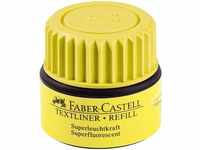 Faber-Castell Nachfülltusche Textliner 1549, gelb, für Textmarker, mit