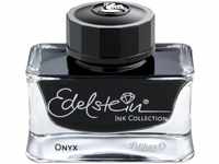 Pelikan Tintenfass 339408 Edelstein Ink Onyx, Collection, schwarz, 50 ml, Grundpreis:
