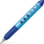 Faber-Castell F&uuml;ller Scribolino, Feder A, f&uuml;r Linksh&auml;nder, Kunststoffgeh&auml;use blau