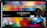 Stabilo Pastellstifte CarbOthello ARTY+, 1460-6, Chalk Pastel, farbig sortiert, 60