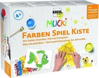 Kreul Lernspiel Mucki 29102, Farben Spiel Kiste, Wir malen Stacheln, Fell &...