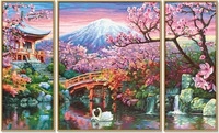 Schipper 609260751 Meisterklasse Triptychon, ab 14 Jahre, Kirschbl&uuml;te in Japan,