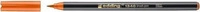 Edding Brush-Pen 1340 Pinselstift, orange, Pinselspitze flexibel, 1-3 mm
