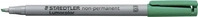 Staedtler Folienschreiber Lumocolor 312-5, non permanent, Strichbreite 1 - 2,5 mm,