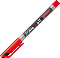 Stabilo Permanentmarker Write-4-all 166/40, Strichbreite 0,4 mm, rot