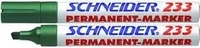 Schneider Permanentmarker Maxx 233, 123304, Strichbreite 1 - 5 mm, gr&uuml;n