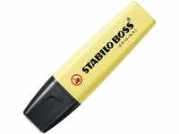 Stabilo Textmarker Boss Original Pastel, 70/144, Strichbreite 2 - 5mm, pudgriges Gelb