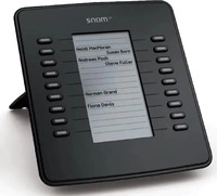 Snom Snom D7 Telefon-Erweiterung, schwarz, f&uuml;r 7xx-Serie