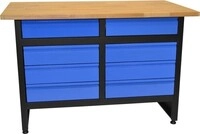 Güde Werkbank GW 8S, 40474, 120 x 85 x 60cm, mit 8 Schubladen Güde Werkbank GW 8S, 40474, 120 x 85 x 60cm, mit 8 Schubladen