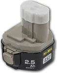Makita Werkzeugakku 1234 NI-MH, 193100-4, 12V / 2,5Ah, Stab-Akku
