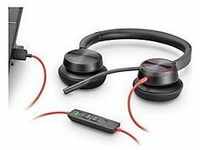 Plantronics Headset Blackwire C5220, Stereo-Headset mit Mikrofon, 3,5mm Klinke,...