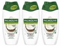 Palmolive Duschgel Naturals Kokosnuss und Milch, für Frauen, pH-hautneutral, 250ml,
