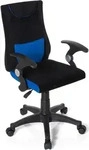 hJh-OFFICE Kinderdrehstuhl KIDDY PRO AL, 670470, Jungen, schwarz/blau, mit...
