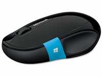 Microsoft Maus Sculpt Comfort Mouse, 3 Tasten, 1000 dpi, Bluetooth, schwarz
