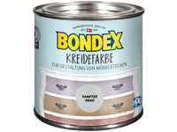 Bondex Kreidefarbe Kreativ 386519, für Möbel, Sanftes Grau, für Innenbereich,